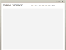 Tablet Screenshot of benpiercephoto.com